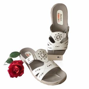 Sandals Skechers Outdoor Lifestule White Raggae Trench Town Leather LIKE…